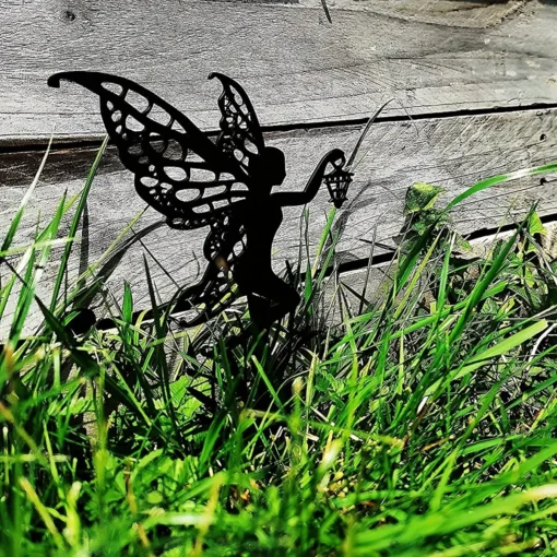 Garden Fairy Metal Outdoor Decor for Your Patio and Lawn - Image 4