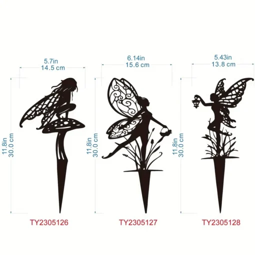 Garden Fairy Metal Outdoor Decor for Your Patio and Lawn - Image 6